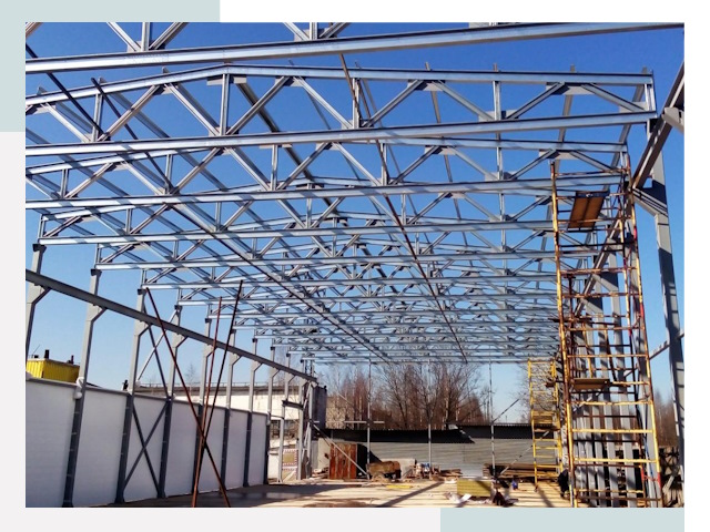 Строительство цехов в Донецк от 657 руб. под ключ