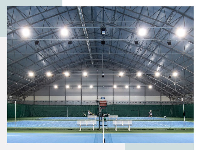 Строительство теннисных кортов в Донецк от 657 руб.