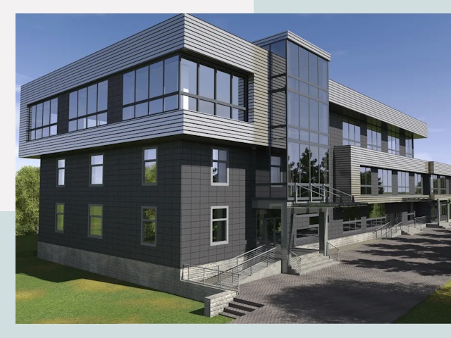 Административные здания в Донецке