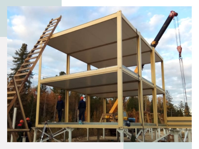 Строительство модульных здания Донецк