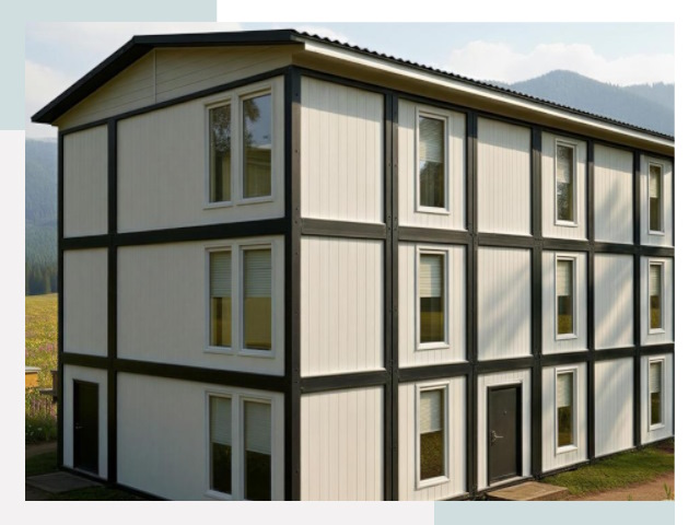 Модульные общежития в Донецке