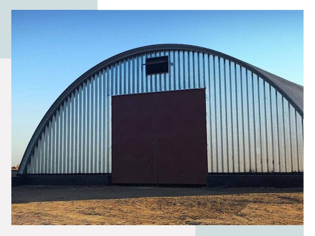 Арочные ангары в Донецке