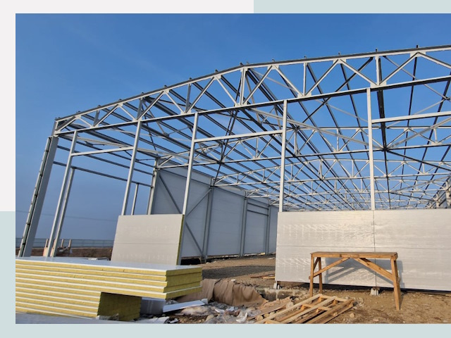 Утепленные ангары в Донецк от 657 руб. за м²