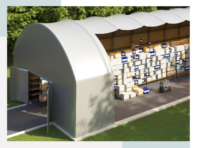 Тентовые ангары в Донецке