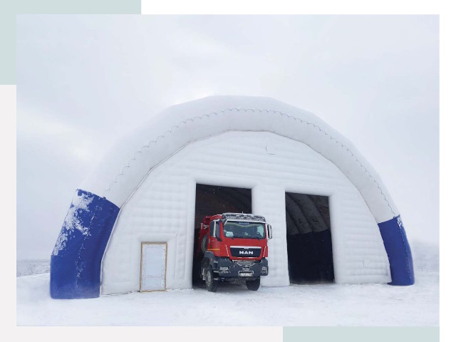 Мобильные ангары в Донецке