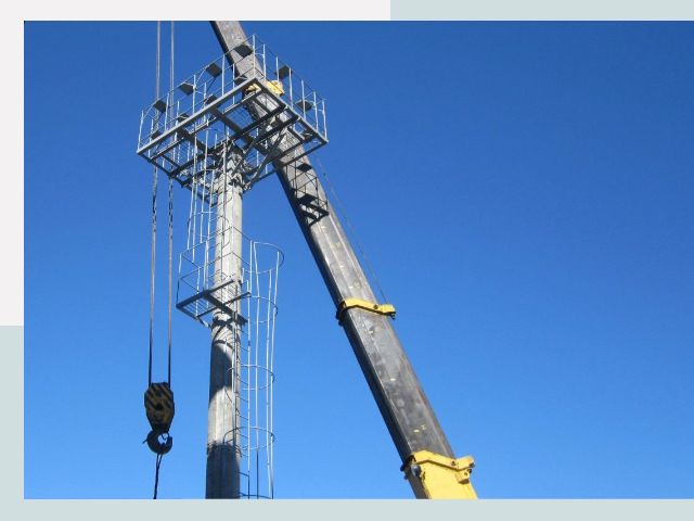 Монтаж осветительных мачт в Донецк от 657 руб.