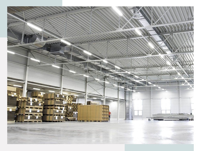 Освещение ангаров в Донецке