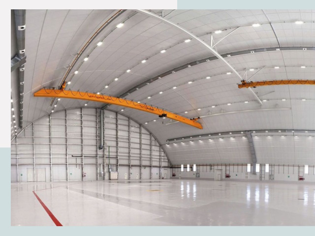 Оснащение ангаров в Донецк от СтальСтрой-Днк - цена от 657 руб.