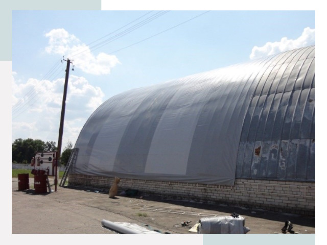 Ремонт ангаров в Донецке