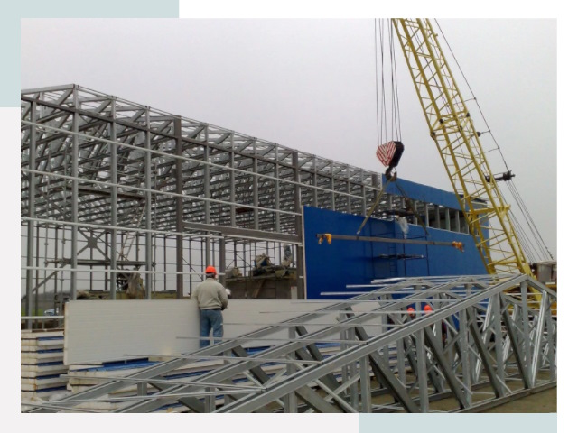 Монтаж ангаров в Донецке